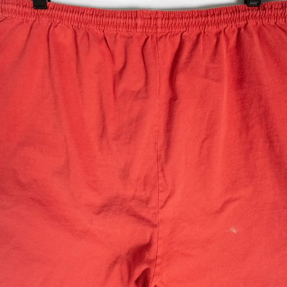 Vintage 1993 Kansas City Chiefs Nutmeg Shorts Men's Size XL Thrashed Distressed